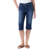 Pantalón Corto Skimmer Gloria Vanderbilt Dalia Para Mujer Prato Whiskers - Venta Internacional.