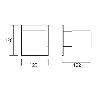 Foto 6 | Foto 6 | Luminario de Pared Estevez Ring Led 6w Negro