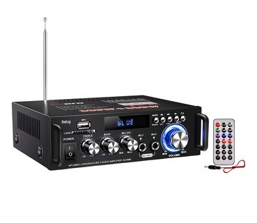 Foto 1 | Foto 1 | Amplificador Belug Audio Estéreo Bluetooth Mini Negro