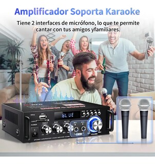 Foto 3 | Foto 3 | Amplificador Belug Audio Estéreo Bluetooth Mini Negro