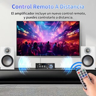 Foto 4 | Foto 4 | Amplificador Belug Audio Estéreo Bluetooth Mini Negro