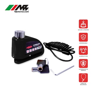 Foto 2 | Foto 2 | Candado Con Alarma Axs Para Motocicleta