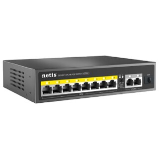 Foto 1 | Foto 1 | Conmutador Switch Netis P110GH 8 Fe Poe + 2ge Uplink