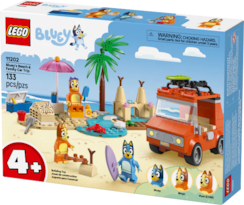 LEGO Bluey Excursión Familiar a la Playa de Bluey