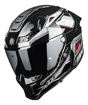 Casco Moto Integral Ilm Vendetta Cyborg Mf509 Negro Gloss Moteros