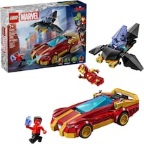 Lego Iron Man Car y Black Panther vs Hulk Rojo 76310