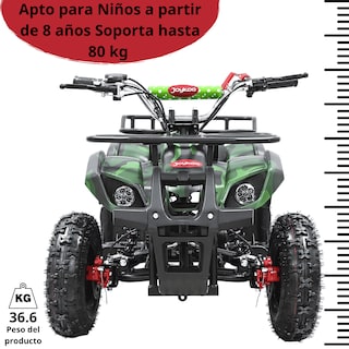 Foto 3 | Foto 3 | Cuatrimoto para Niños 49cc Joykoo Verde Camuflaje