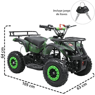 Foto 4 | Foto 4 | Cuatrimoto para Niños 49cc Joykoo Verde Camuflaje