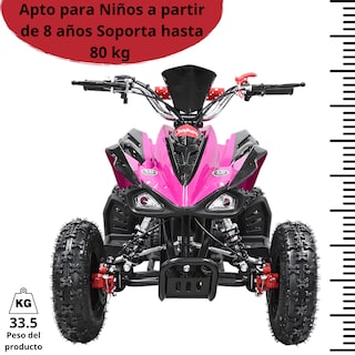 Foto 3 | Foto 3 | Cuatrimoto para Niños 49 cc Joykoo Rosa