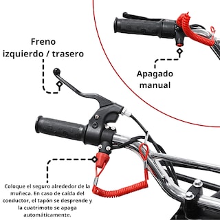 Foto 6 | Foto 6 | Cuatrimoto para Niños 49 cc Joykoo Rosa