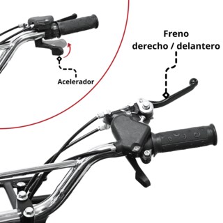 Foto 7 | Foto 7 | Cuatrimoto para Niños 49 cc Joykoo Rosa