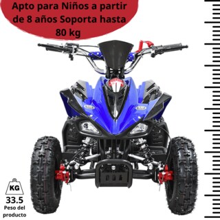 Foto 3 | Foto 3 | Cuatrimoto para Niños 49 cc Joykoo Azul