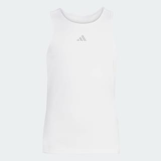 Foto 3 | Foto 3 | Playera sin Mangas Girls Club Tennis Climacool Adidas Blanco para Niños