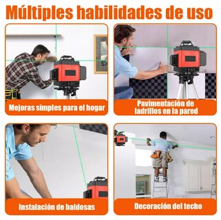 Foto 3 | Foto 3 | Nivel Láser Xtellar Automático 4d Vertical 360° 16 Hilos Con Soporte