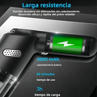 Foto 3 | Foto 3 | Aspiradora Para Auto Xtellar Inalámbrico De Mano Para Hogar Auto 10000pa Portátil