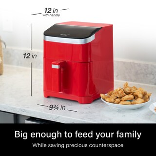 Foto 2 | Foto 2 | Freidora Deco Chef 5.8 Cuartos De Galón 8 En 1 Táctil Digital 120 V - Venta Internacional.