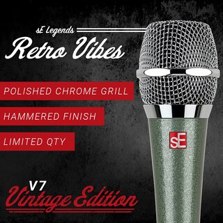 Foto 3 | Foto 3 | Micrófono Vocal Dinámico Se Electronics V7 Vintage Edition - Venta Internacional.