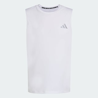 Foto 7 | Foto 7 | Playera sin Mangas de Running Adidas Adi365 Essentials Blanca para Hombre