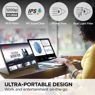 Foto 2 | Foto 2 | Monitor Portátil Viewsonic Vg1656n 16'' 1200p Ips 60w Usb-c - Venta Internacional.