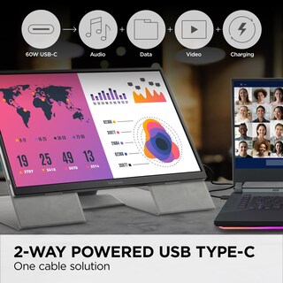 Foto 6 | Foto 6 | Monitor Portátil Viewsonic Vg1656n 16'' 1200p Ips 60w Usb-c - Venta Internacional.