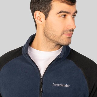 Foto 4 | Foto 4 | Sudadera De Fleece Para Hombre Con Bordado Greenlander Negro