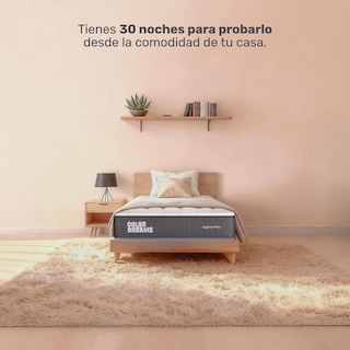 Foto 2 | Foto 2 | Colchón Individual Colordreams Híbrido 25cm Firmeza Media