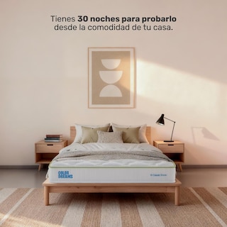 Foto 2 | Foto 2 | Colchón Matrimonial Colordreams Memoryfoam Snow 18cm Caja