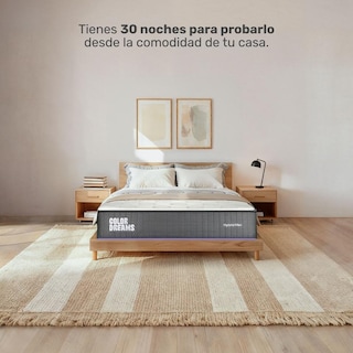 Foto 2 | Foto 2 | Colchón Matrimonial Colordreams Híbrido 25cm Firmeza Media