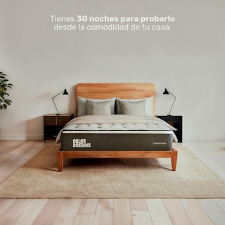 Foto 2 | Foto 2 | Colchón Matrimonial Colordreamshíbrido 30cm Firme En Caja