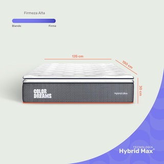 Foto 5 | Foto 5 | Colchón Matrimonial Colordreamshíbrido 30cm Firme En Caja