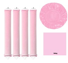 Rizador Belug con Bufanda y Gorro de Dormir Rosa