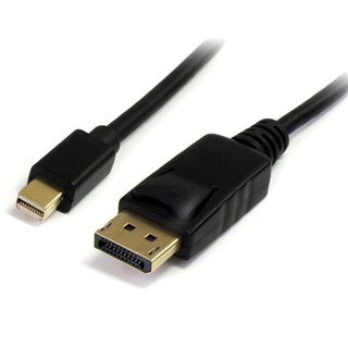 Foto 1 | Foto 1 | Startech.com Cable Mini Displayport 1.2 Macho - Displayport Macho 4k 60hz 91cm Negro Mdp2dpmm3