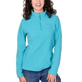 Foto 2 | Foto 2 | Sudadera Fleece Para Mujer De Medio Cierre Greenlander Azul