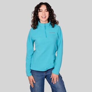 Foto 3 | Foto 3 | Sudadera Fleece Para Mujer De Medio Cierre Greenlander Azul