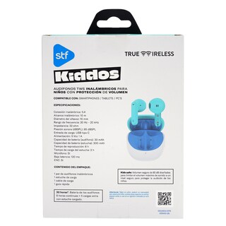 Foto 7 | Foto 7 | Audifonos Inalámbricos Tws Kiddos Infantil Stf 36hrs