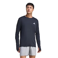 Top De Running Adi365 Essentials De Manga Larga Adidas Negro Hombre
