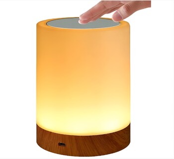 Foto 1 | Foto 1 | Lámpara De Noche 7 Colores Inteligente Modelo Amarillo