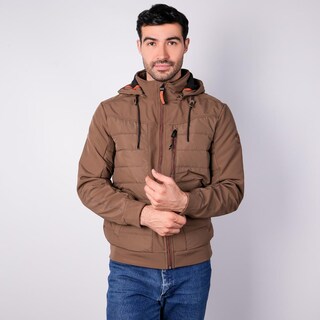 Foto 3 | Foto 3 | Chamarra Capitonada Para Hombre Con Gorro Desmontable Greenlander Cafe