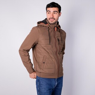 Foto 5 | Foto 5 | Chamarra Capitonada Para Hombre Con Gorro Desmontable Greenlander Cafe