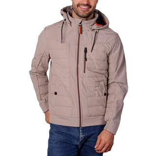 Foto 2 | Foto 2 | Chamarra Capitonada Para Hombre Con Gorro Desmontable Greenlander Beige