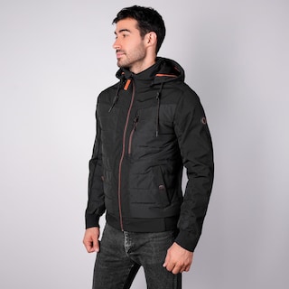 Foto 5 | Foto 5 | Chamarra Capitonada Para Hombre Con Gorro Desmontable Greenlander Negro