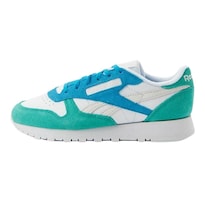 Tenis Reebok Classic Leather Mujer Icónico Azul