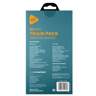 Foto 7 | Foto 7 | Kronos Train Pack Stf: Smartwatch 2'' + Audífonos Inalámbricos Ows Resistentes Al Agua Color Negro