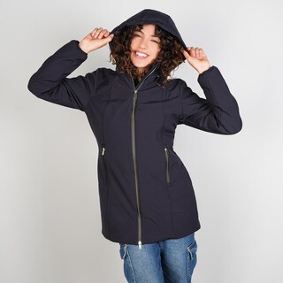 Foto 7 | Foto 7 | Chamarra Larga Para Mujer Con Capucha Desmontable Greenlander Negro