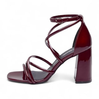 Foto 1 | Foto 1 | Sandalias De Tacon Golden Shoes 9818 Merlot Dama