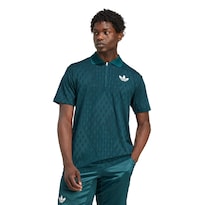 Playera Polo De Tenis Pro Climacool+ Freelift Adidas Verde Hombre