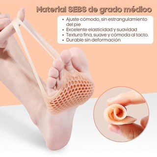 Foto 2 | Foto 2 | Separador Dedos Corrector Juanete Almohadilla Silicona 1par