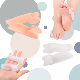 Foto 2 | Foto 2 | 2 Pares Separador Corrector Juanetes Dedo Chico Meñique