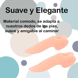 Foto 3 | Foto 3 | 2 Pares Separador Corrector Juanetes Dedo Chico Meñique