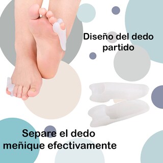 Foto 4 | Foto 4 | 2 Pares Separador Corrector Juanetes Dedo Chico Meñique
